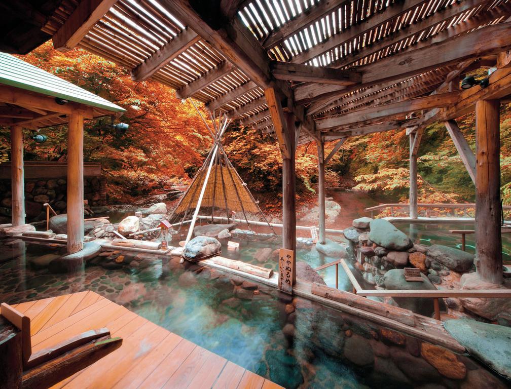 Sakunami Onsen Yuzukushi Salon Ichinobo Сендай Екстериор снимка